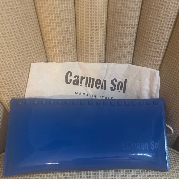 Carmen Sol Julian clutch made in Italy - Picture 6 of 8